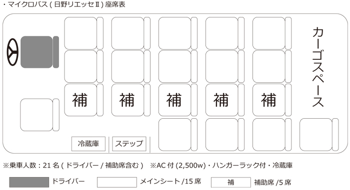 Bus Seating Chart